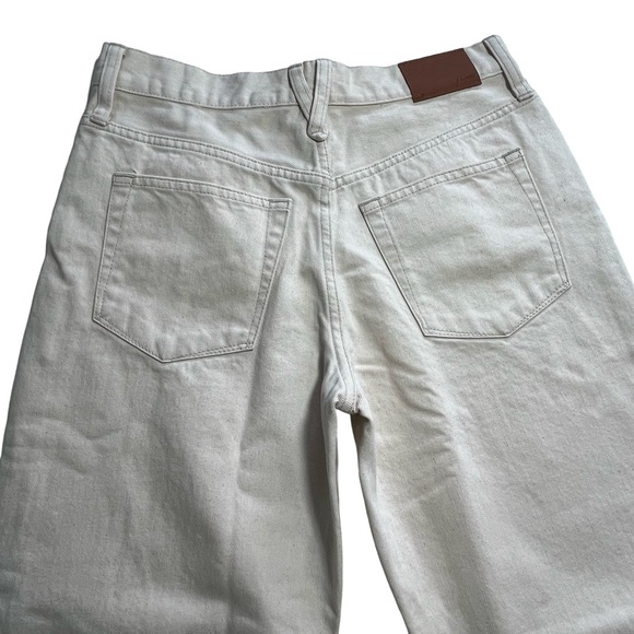 J. Crew Slouchy boyfriend Jeans In Ecru Size 25 - Picture 7 of 11